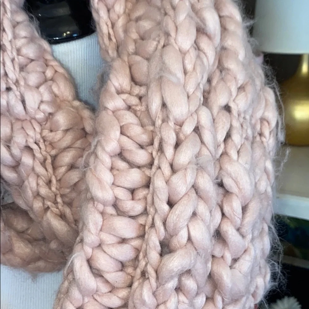 Free people dreamland chunky knit infinity scarf‎